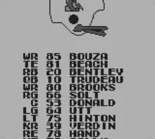 Image n° 4 - screenshots  : Tecmo Bowl